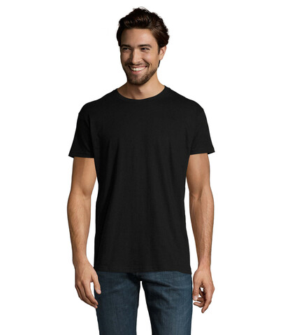 IMPERIAL MEN T-Shirt 190g - Deep Black bedrucken, Art.-Nr. S11500-DB-4XL IMPERIAL MEN T-Shirt 190g - Deep Black bedrucken, Art.-Nr. S11500-DB-4XL