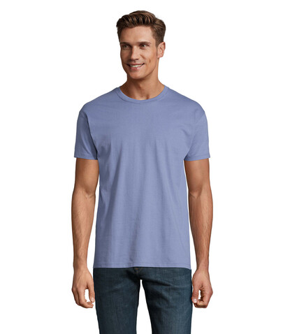 IMPERIAL MEN T-Shirt 190g - Bleu bedrucken, Art.-Nr. S11500-BL-XL IMPERIAL MEN T-Shirt 190g - Bleu bedrucken, Art.-Nr. S11500-BL-XL