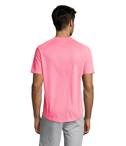SPORTY MEN T-Shirt - Neon-Rosa 2 bedrucken, Art.-Nr. S11939-NP-XXS SPORTY MEN T-Shirt - Neon-Rosa 2 bedrucken, Art.-Nr. S11939-NP-XXS