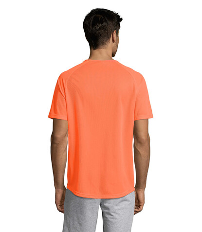 SPORTY MEN T-Shirt - Neon Orange bedrucken, Art.-Nr. S11939-NO-L SPORTY MEN T-Shirt - Neon Orange bedrucken, Art.-Nr. S11939-NO-L
