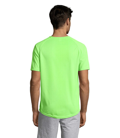 SPORTY MEN T-Shirt - Neon Green bedrucken, Art.-Nr. S11939-NG-3XL SPORTY MEN T-Shirt - Neon Green bedrucken, Art.-Nr. S11939-NG-3XL