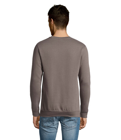 NEW SUPREME SWEATER 280g - Flannel Grey bedrucken, Art.-Nr. S13250-FL-3XL