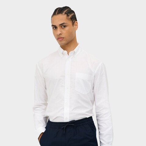 BOSTON OXFORD MEN'S SHIRT - Sky Blue bedrucken, Art.-Nr. S16000-SK-XL