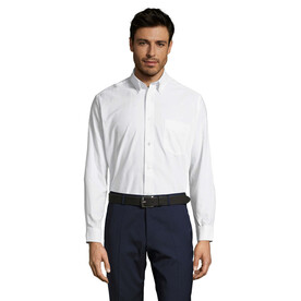 BOSTON OXFORD MEN&amp;#039;S SHIRT - White bedrucken, Art.-Nr. S16000-WH-XXL