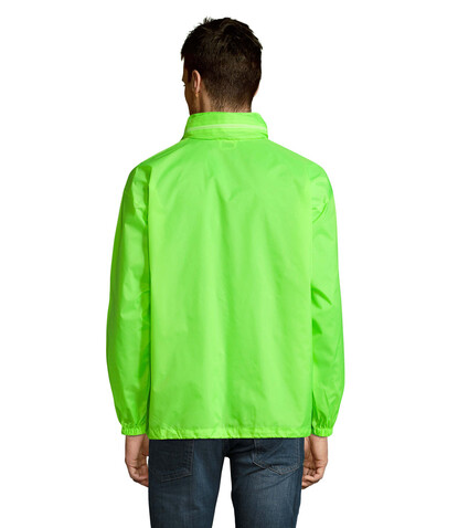 SURF Unisex Windbreaker - Neon Lime bedrucken, Art.-Nr. S32000-NL-M