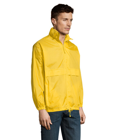 SURF Unisex Windbreaker - Gold bedrucken, Art.-Nr. S32000-GO-M SURF Unisex Windbreaker - Gold bedrucken, Art.-Nr. S32000-GO-M