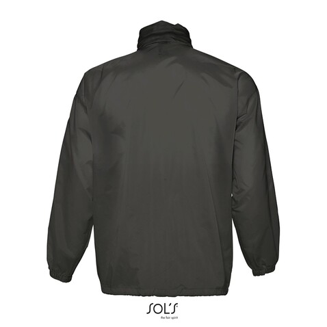 SURF Unisex Windbreaker - Schwarz bedrucken, Art.-Nr. S32000-BK-XL