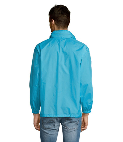 SURF Unisex Windbreaker - Atoll-Blau bedrucken, Art.-Nr. S32000-AL-M SURF Unisex Windbreaker - Atoll-Blau bedrucken, Art.-Nr. S32000-AL-M
