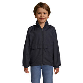 SURF KIDS WINDBREAKER 210g - Navy bedrucken, Art.-Nr. S32300-NY-4XL
