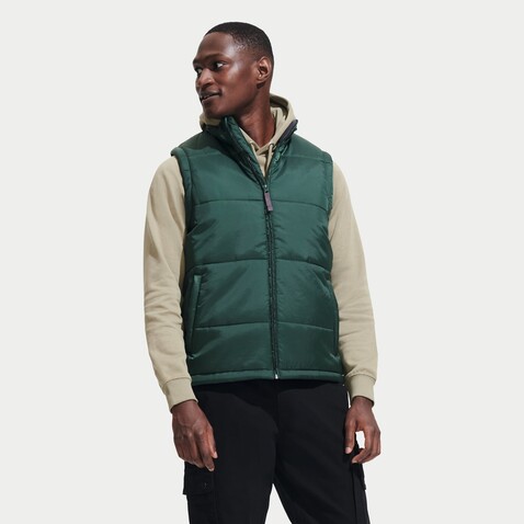 WARM MEN Bodywarmer - Forest Green bedrucken, Art.-Nr. S44002-FG-M WARM MEN Bodywarmer - Forest Green bedrucken, Art.-Nr. S44002-FG-M