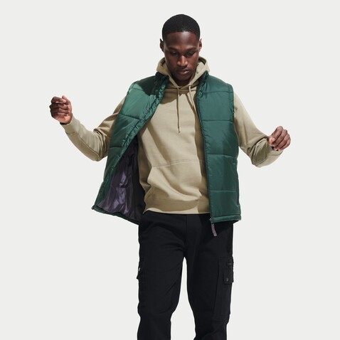WARM MEN Bodywarmer - Forest Green bedrucken, Art.-Nr. S44002-FG-M WARM MEN Bodywarmer - Forest Green bedrucken, Art.-Nr. S44002-FG-M