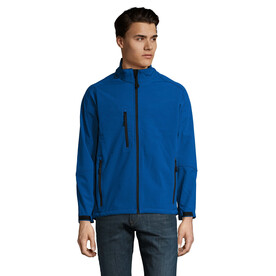 RELAX HERREN JACKE 340g - Royal Blue bedrucken, Art.-Nr. S46600-RB-XXL