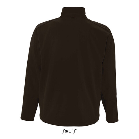 RELAX HERREN JACKE 340g - Dark Chocolate bedrucken, Art.-Nr. S46600-DC-M