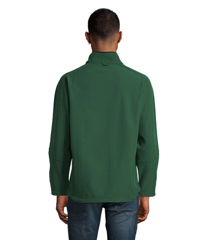 RELAX HERREN JACKE 340g - Bottle Green bedrucken, Art.-Nr. S46600-BO-3XL