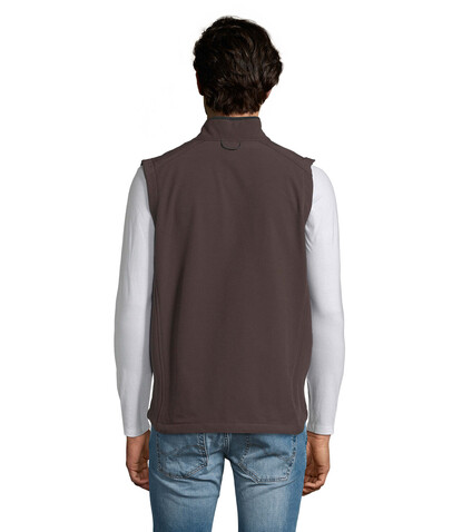 RALLYE MEN SOFTSHELL JACKET - Dark Chocolate bedrucken, Art.-Nr. S46601-DC-L