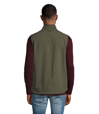 RALLYE MEN SOFTSHELL JACKET - Army bedrucken, Art.-Nr. S46601-AR-M