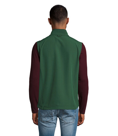 RALLYE MEN SOFTSHELL JACKET - Bottle Green bedrucken, Art.-Nr. S46601-BO-S RALLYE MEN SOFTSHELL JACKET - Bottle Green bedrucken, Art.-Nr. S46601-BO-S