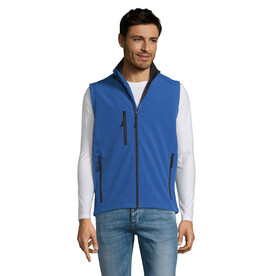 RALLYE MEN SOFTSHELL JACKET - Royal Blue bedrucken, Art.-Nr. S46601-RB-XL