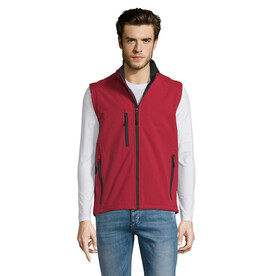 RALLYE MEN SOFTSHELL JACKET - Pepper Red bedrucken, Art.-Nr. S46601-PE-XXL