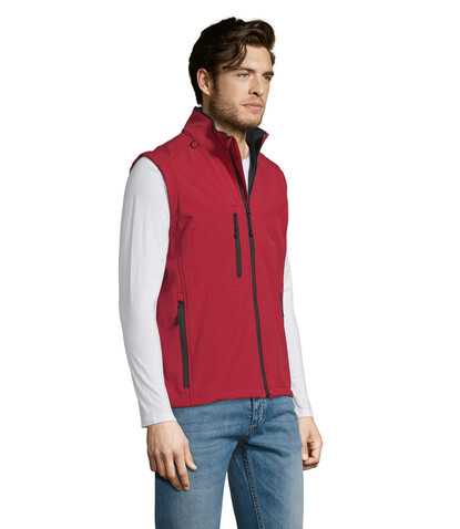 RALLYE MEN SOFTSHELL JACKET - Pepper Red bedrucken, Art.-Nr. S46601-PE-XL RALLYE MEN SOFTSHELL JACKET - Pepper Red bedrucken, Art.-Nr. S46601-PE-XL
