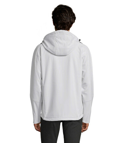 REPLAY Herren Jacke 340g - White bedrucken, Art.-Nr. S46602-WH-XL