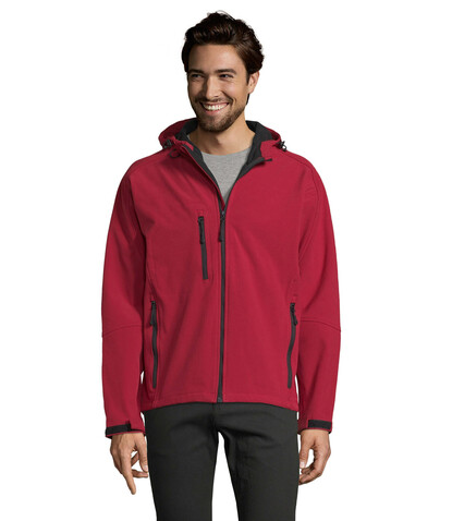 REPLAY Herren Jacke 340g - Pepper Red bedrucken, Art.-Nr. S46602-PE-M
