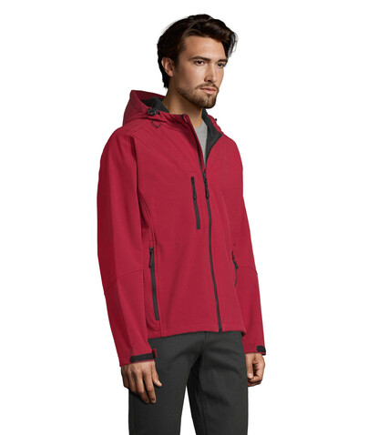 REPLAY Herren Jacke 340g - Pepper Red bedrucken, Art.-Nr. S46602-PE-M