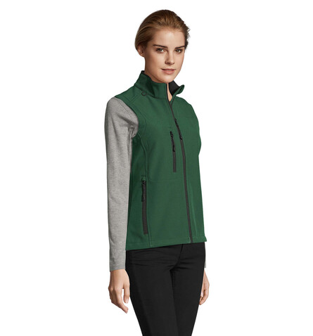 RALLYE WOMEN SOFTSHELL - Bottle Green bedrucken, Art.-Nr. S46801-BO-XXL RALLYE WOMEN SOFTSHELL - Bottle Green bedrucken, Art.-Nr. S46801-BO-XXL