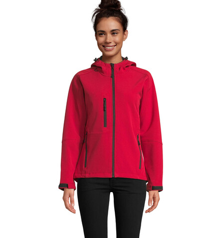 REPLAY Damen Jacke 340g - Pepper Red bedrucken, Art.-Nr. S46802-PE-XXL