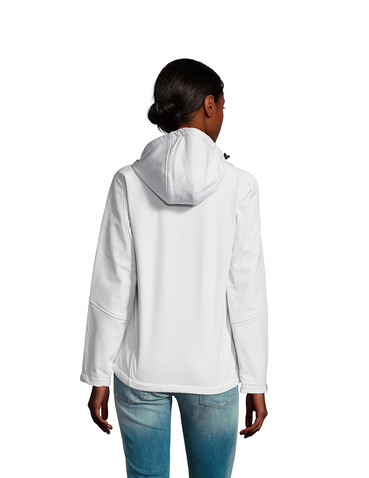 REPLAY Damen Jacke 340g - White bedrucken, Art.-Nr. S46802-WH-L