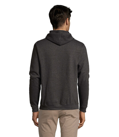 SNAKE Hoodie - Charcoal Melange bedrucken, Art.-Nr. S47101-CE-L
