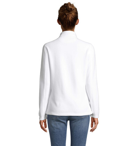 NORTH DAMEN FL JACKE 300g - White bedrucken, Art.-Nr. S54500-WH-M NORTH DAMEN FL JACKE 300g - White bedrucken, Art.-Nr. S54500-WH-M