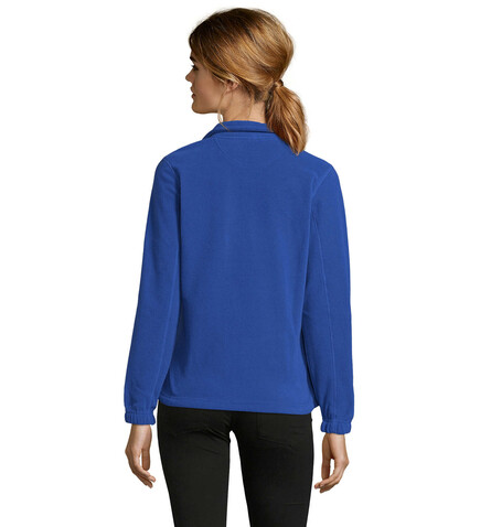 NORTH DAMEN FL JACKE  300g - Royal Blue bedrucken, Art.-Nr. S54500-RB-XL