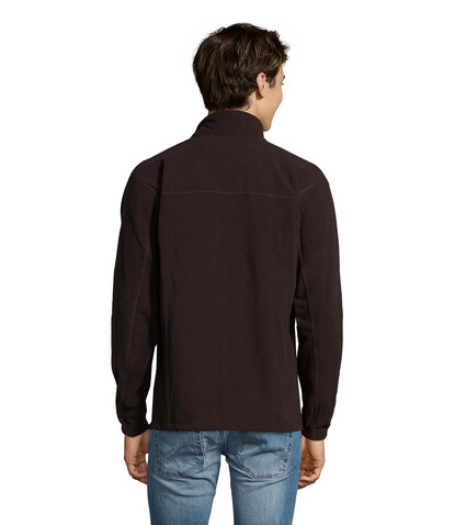 NORTH MEN Fleece-Jacke - Dark Chocolate bedrucken, Art.-Nr. S55000-DC-L NORTH MEN Fleece-Jacke - Dark Chocolate bedrucken, Art.-Nr. S55000-DC-L