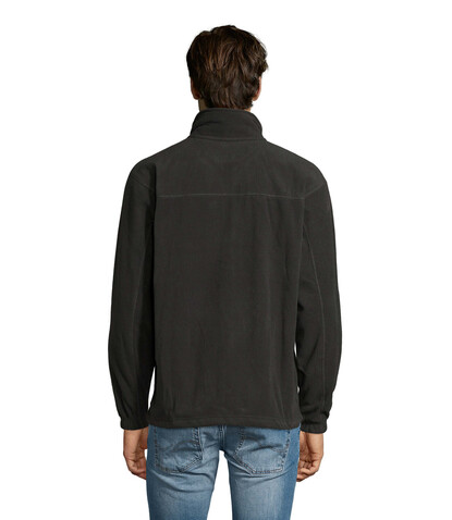 NORTH MEN Fleece-Jacke - Anthrazitgrau bedrucken, Art.-Nr. S55000-CR-XS