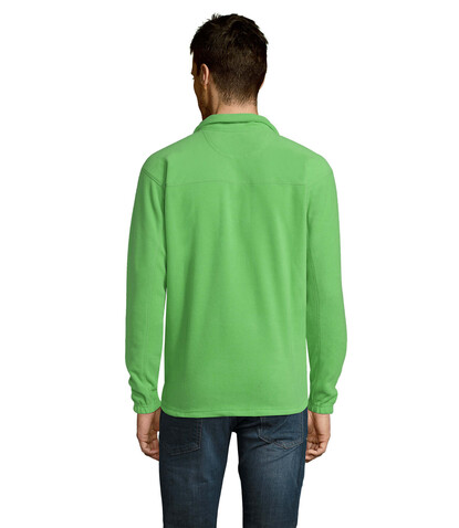 NESS SWEAT FLEECE 1/4 ZIP - Lime bedrucken, Art.-Nr. S56000-LM-S