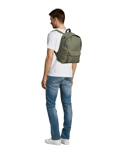 RIDER POLYESTER RUCKSACK - Army bedrucken, Art.-Nr. S70100-AR-M RIDER POLYESTER RUCKSACK - Army bedrucken, Art.-Nr. S70100-AR-M