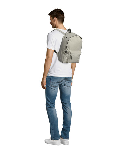 RIDER POLYESTER RUCKSACK - Dune bedrucken, Art.-Nr. S70100-IK-M RIDER POLYESTER RUCKSACK - Dune bedrucken, Art.-Nr. S70100-IK-M