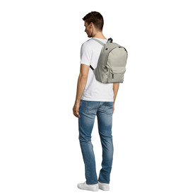 RIDER POLYESTER RUCKSACK - Dune bedrucken, Art.-Nr. S70100-IK-M
