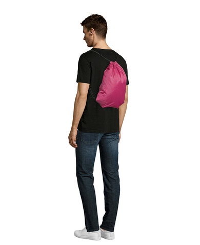 URBAN RUCKSACK POLYESTER - Flash Pink bedrucken, Art.-Nr. S70600-FP-M URBAN RUCKSACK POLYESTER - Flash Pink bedrucken, Art.-Nr. S70600-FP-M