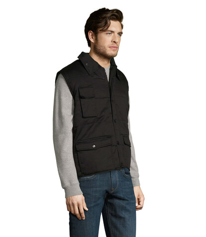 EQUINOX PRO BODYWARMER - Schwarz bedrucken, Art.-Nr. S80503-BK-M EQUINOX PRO BODYWARMER - Schwarz bedrucken, Art.-Nr. S80503-BK-M