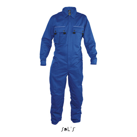 SOLSTICE PRO WEAR OVERALL - Bugatti Blue bedrucken, Art.-Nr. S80902-EI-M SOLSTICE PRO WEAR OVERALL - Bugatti Blue bedrucken, Art.-Nr. S80902-EI-M