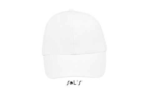 BUFFALO SIX PANEL CAP - White bedrucken, Art.-Nr. S88100-WH-M BUFFALO SIX PANEL CAP - White bedrucken, Art.-Nr. S88100-WH-M