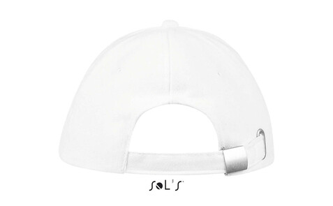 BUFFALO SIX PANEL CAP - White bedrucken, Art.-Nr. S88100-WH-M BUFFALO SIX PANEL CAP - White bedrucken, Art.-Nr. S88100-WH-M