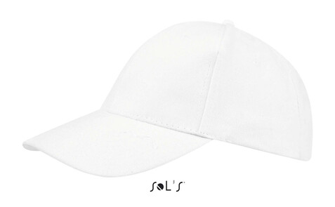 BUFFALO SIX PANEL CAP - White bedrucken, Art.-Nr. S88100-WH-M BUFFALO SIX PANEL CAP - White bedrucken, Art.-Nr. S88100-WH-M
