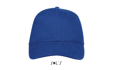 BUFFALO SIX PANEL CAP - Royal Blue bedrucken, Art.-Nr. S88100-RB-M BUFFALO SIX PANEL CAP - Royal Blue bedrucken, Art.-Nr. S88100-RB-M