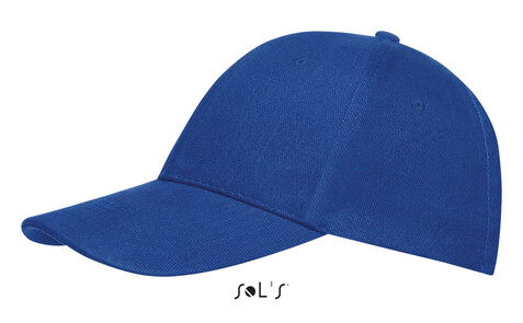 BUFFALO SIX PANEL CAP - Royal Blue bedrucken, Art.-Nr. S88100-RB-M BUFFALO SIX PANEL CAP - Royal Blue bedrucken, Art.-Nr. S88100-RB-M