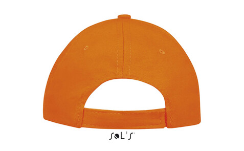SUNNY FIVE PANEL CAP 180g - Orange bedrucken, Art.-Nr. S88110-OR-M