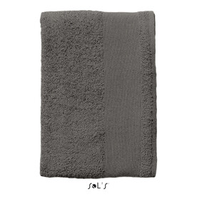 ISLAND 100 BATH SHEET - Dunkelgrau bedrucken, Art.-Nr. S89002-DG-M