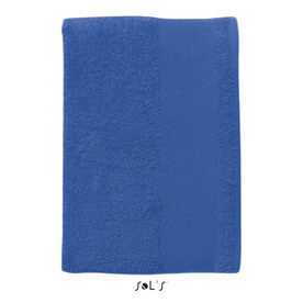 ISLAND 100 BATH SHEET - Royal Blue bedrucken, Art.-Nr. S89002-RB-M